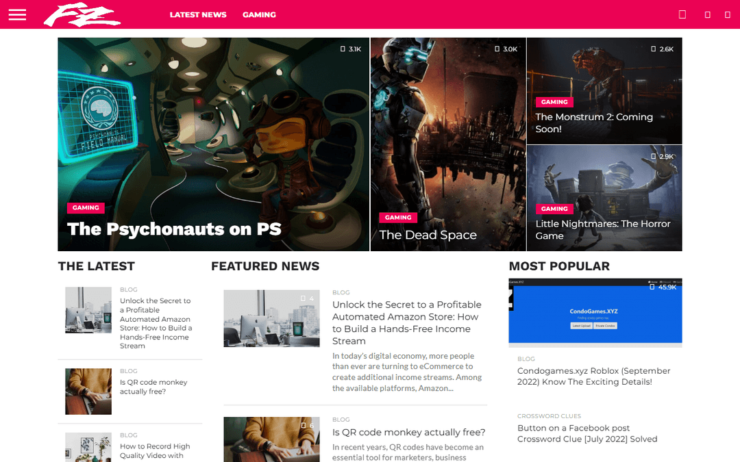 funzalo.com publisher screenshot
