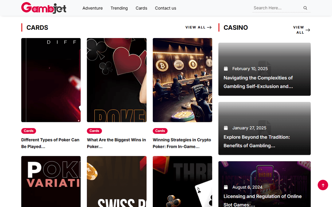 gambjet.com publisher screenshot
