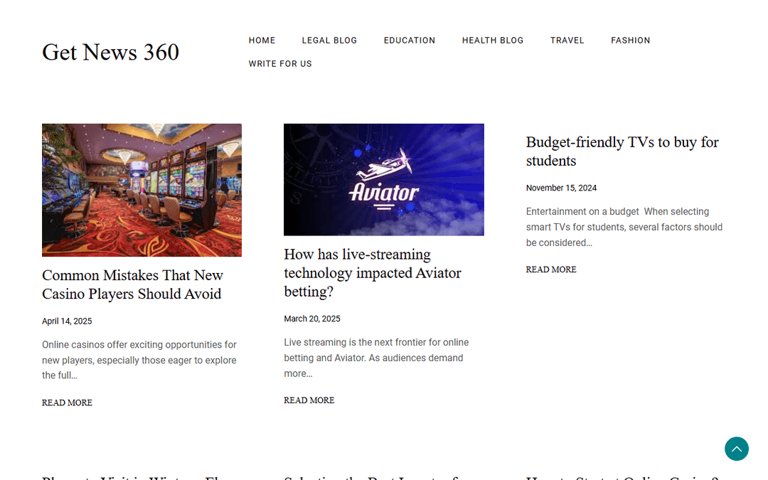 getnews360.com publisher screenshot