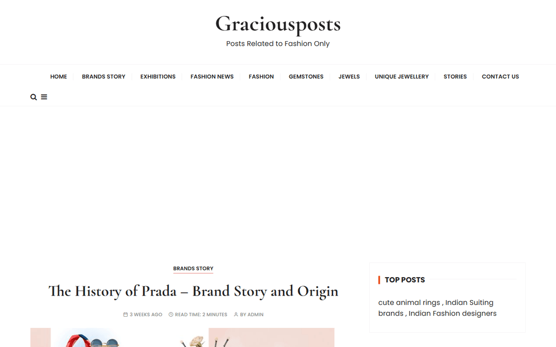 graciousposts.com publisher screenshot