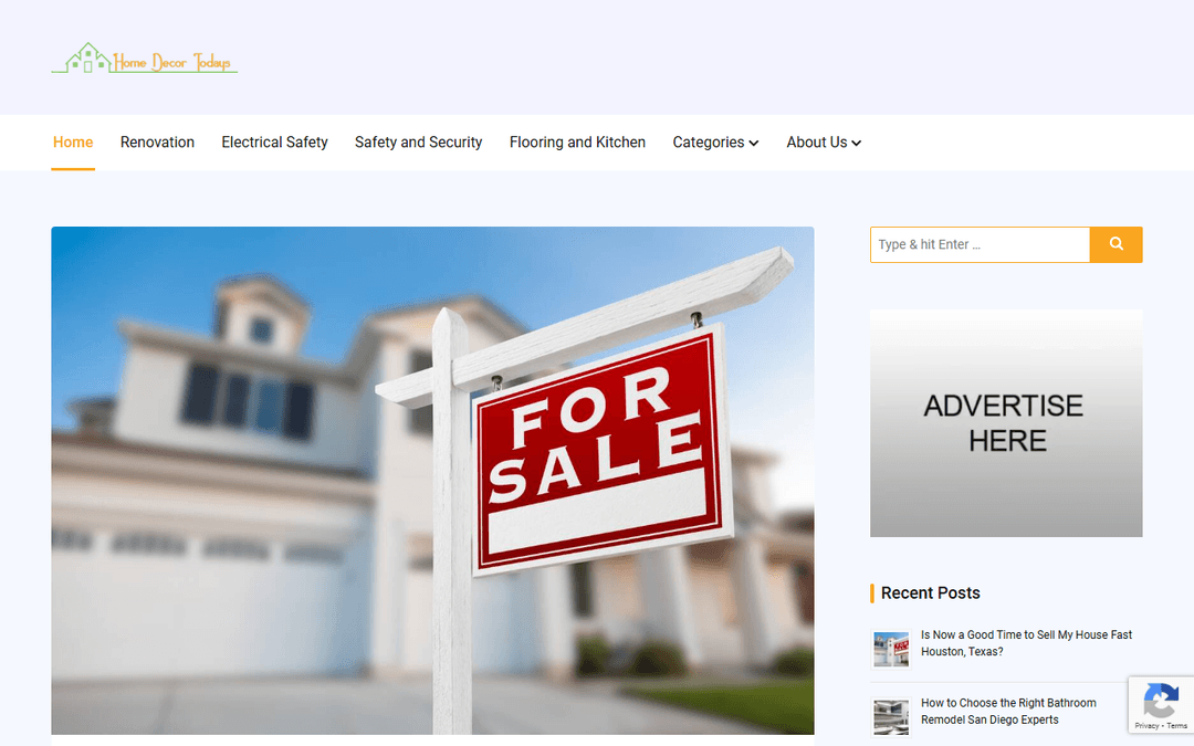 homedecortodays.com publisher screenshot