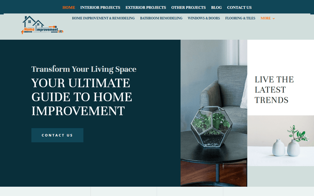 homeimprovement-info.com publisher screenshot