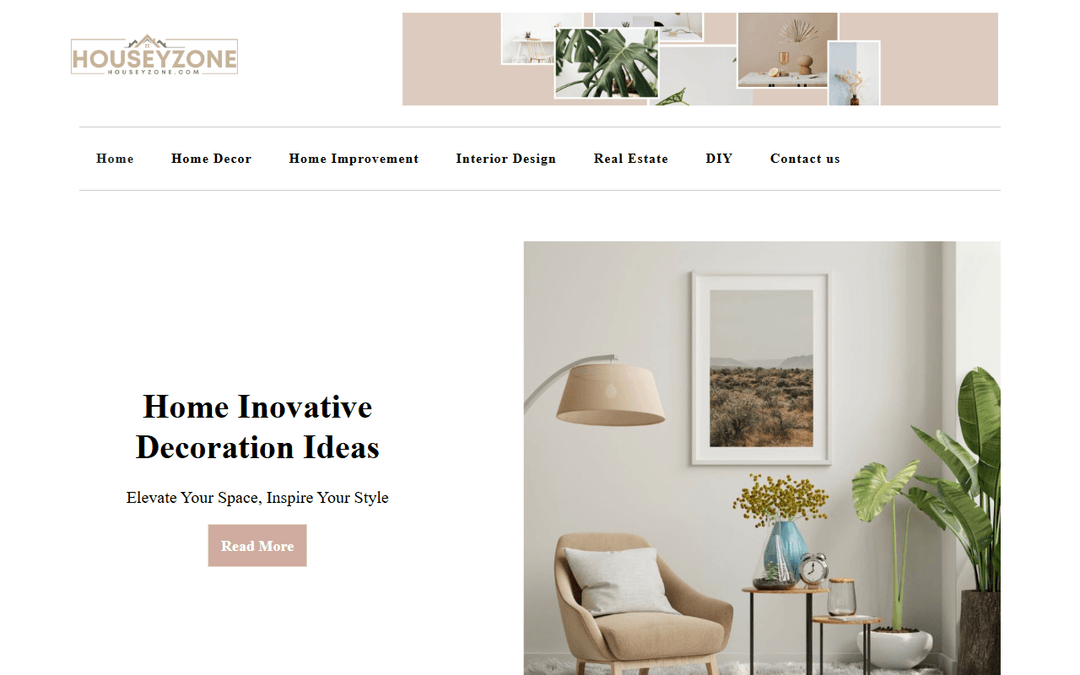 houseyzone.com publisher screenshot