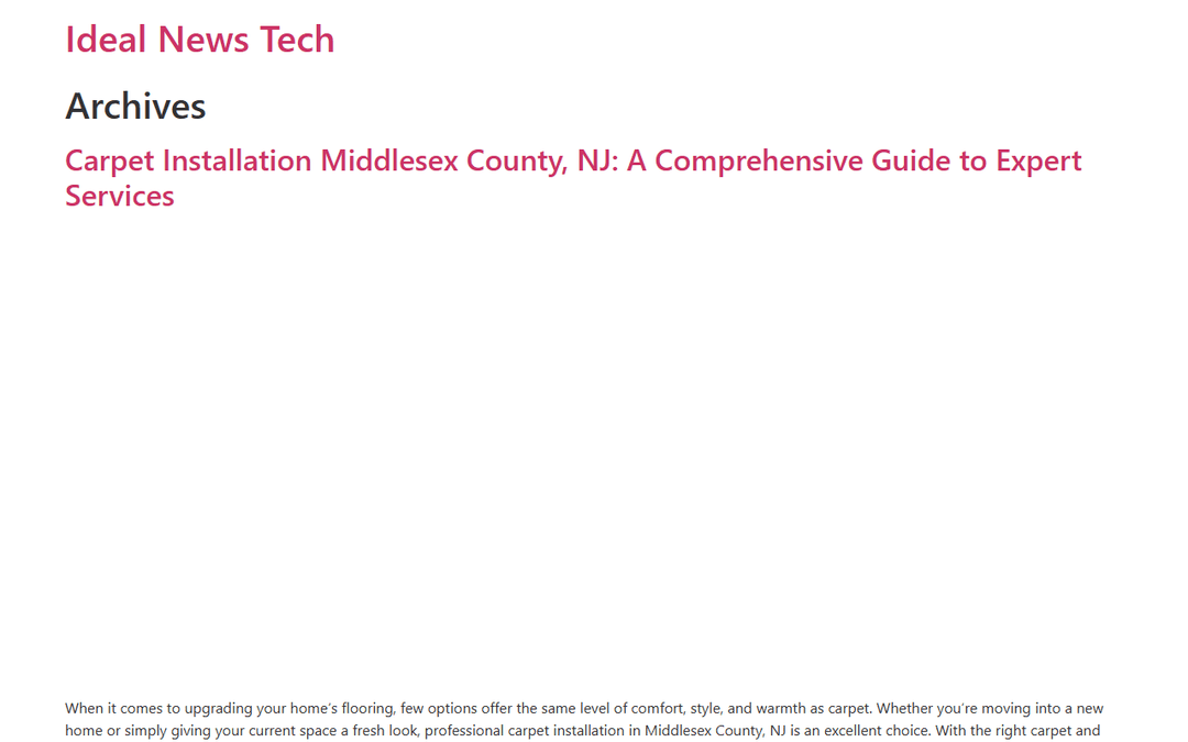 idealnewstech.com publisher screenshot