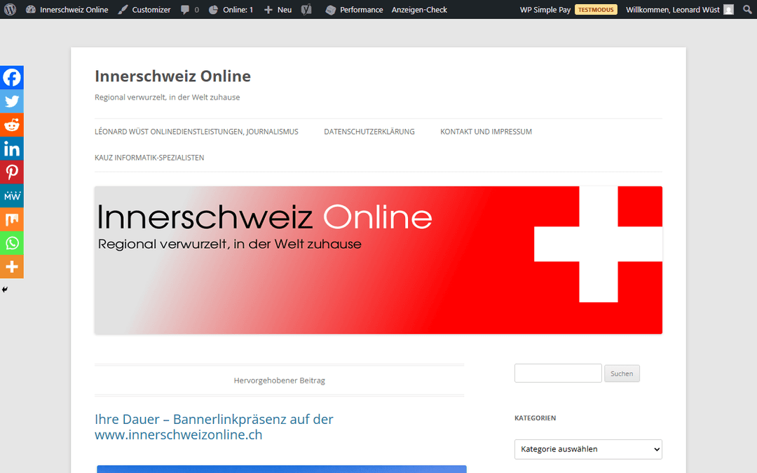 innerschweizonline.ch publisher screenshot