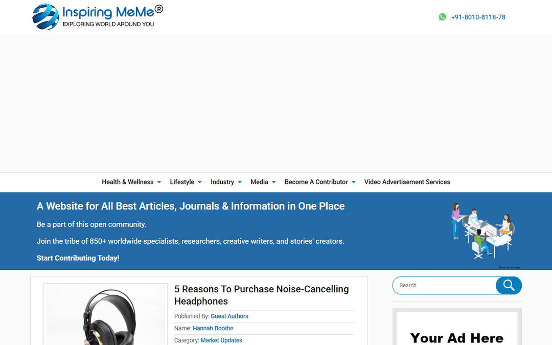 inspiringmeme.com publisher screenshot