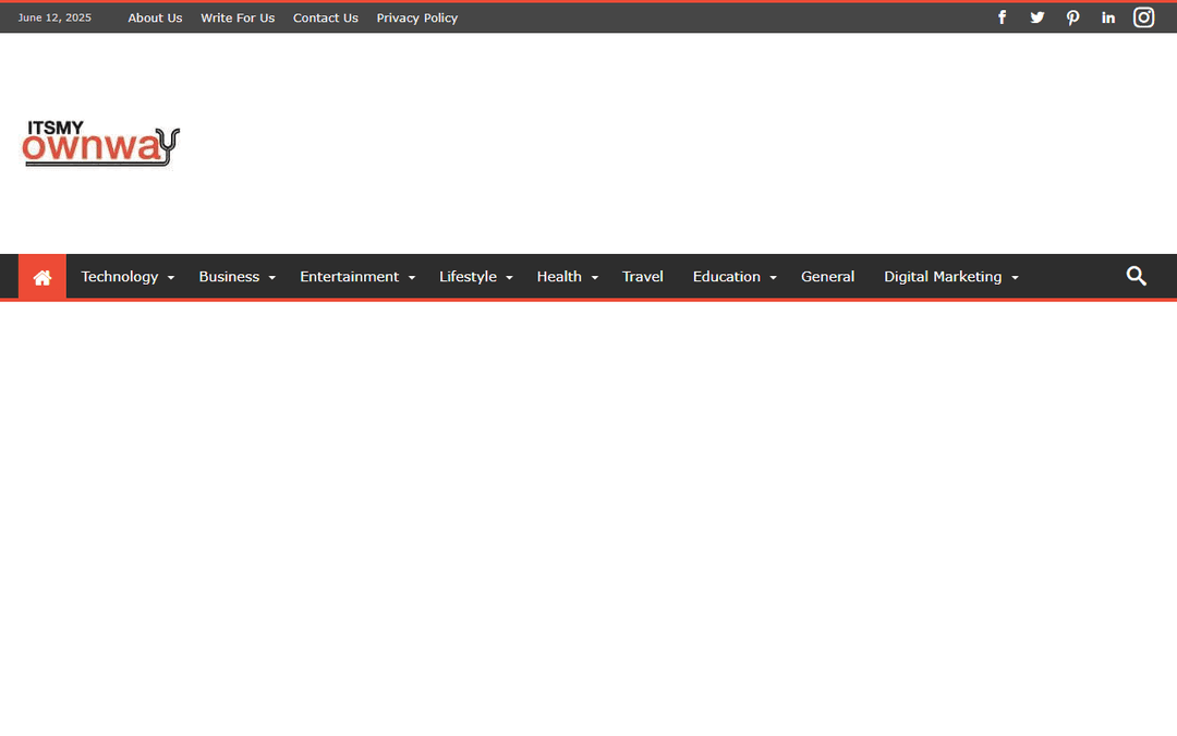 itsmyownway.com publisher screenshot