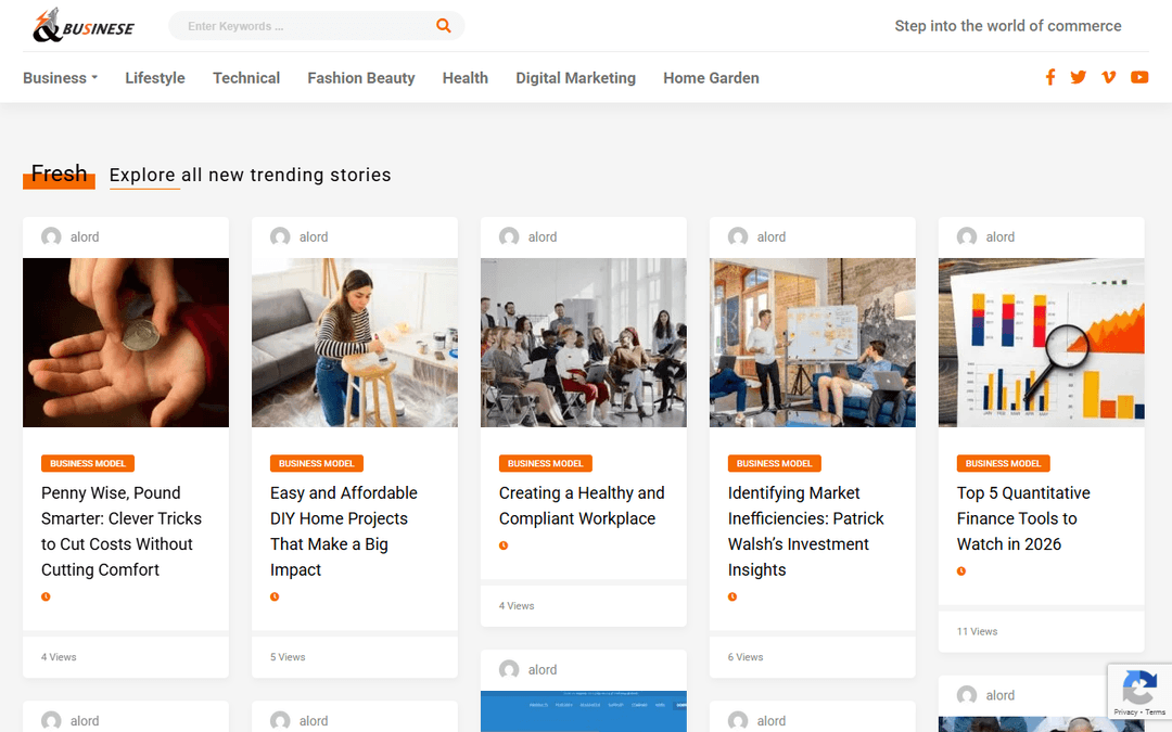 itstimeforbusiness.com publisher screenshot