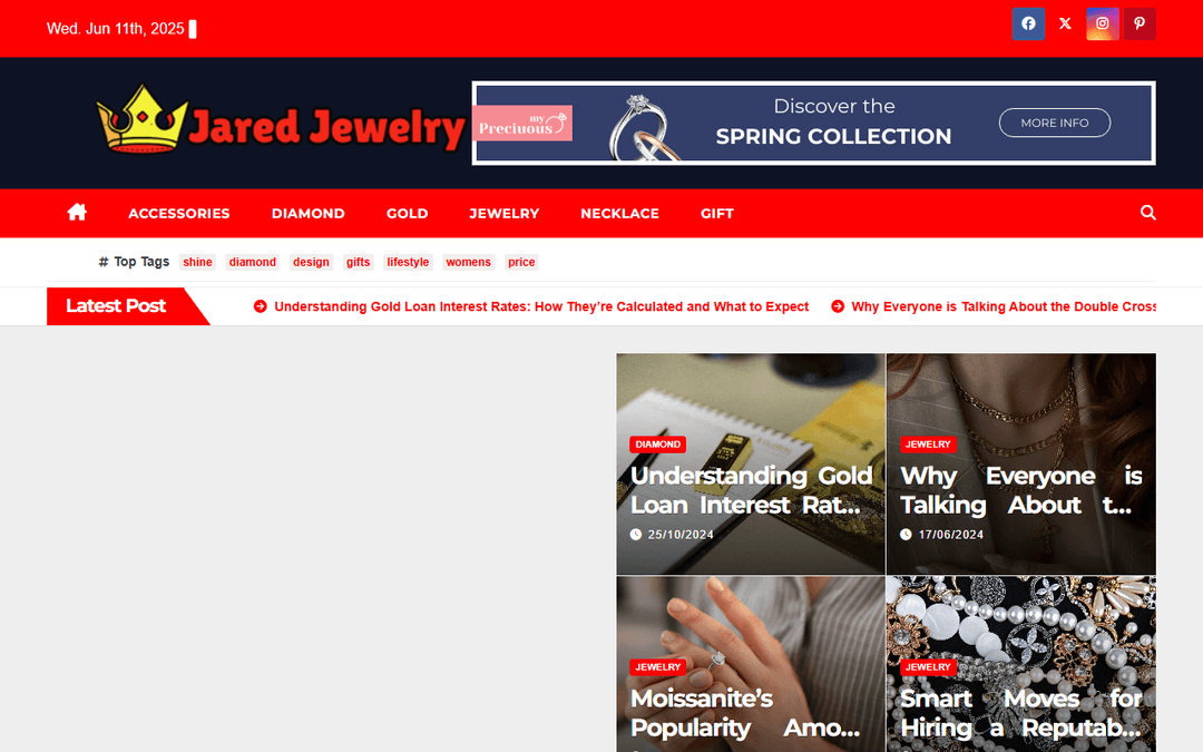 jaredjewelry.us publisher screenshot
