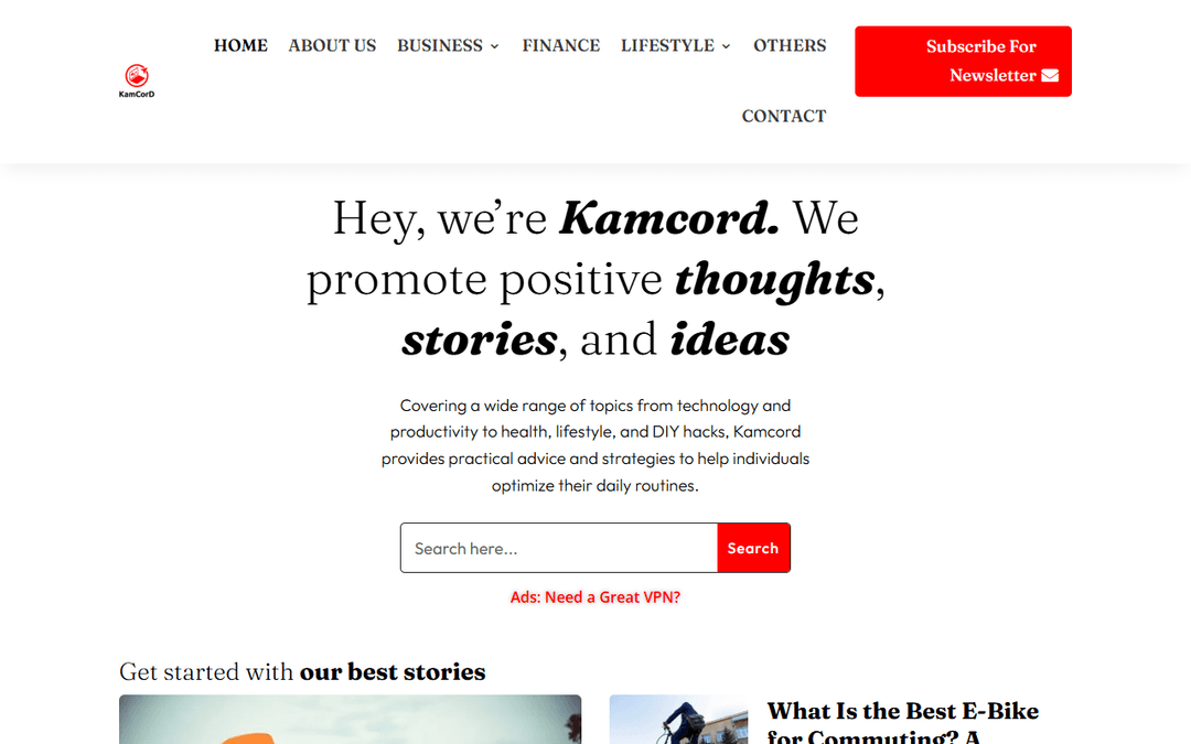 kamcord.com publisher screenshot