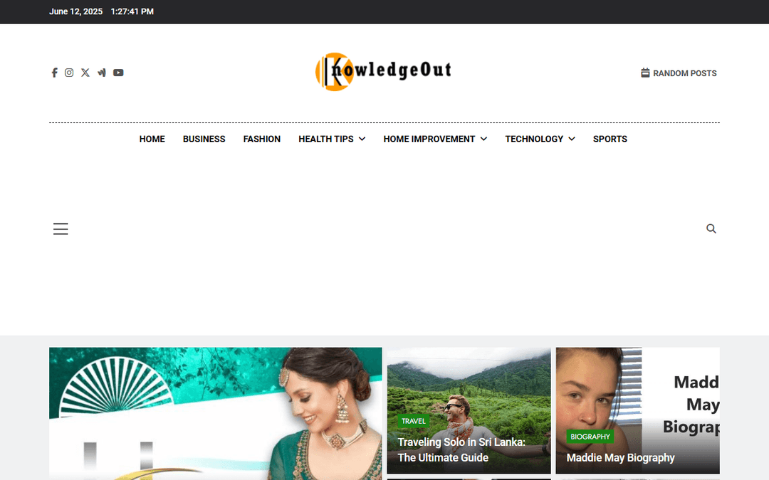 knowledgeout.com publisher screenshot
