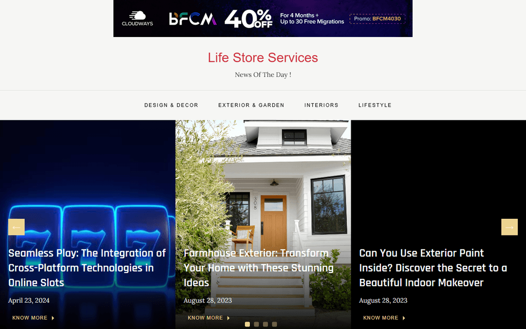 lifestoreservices.com publisher screenshot
