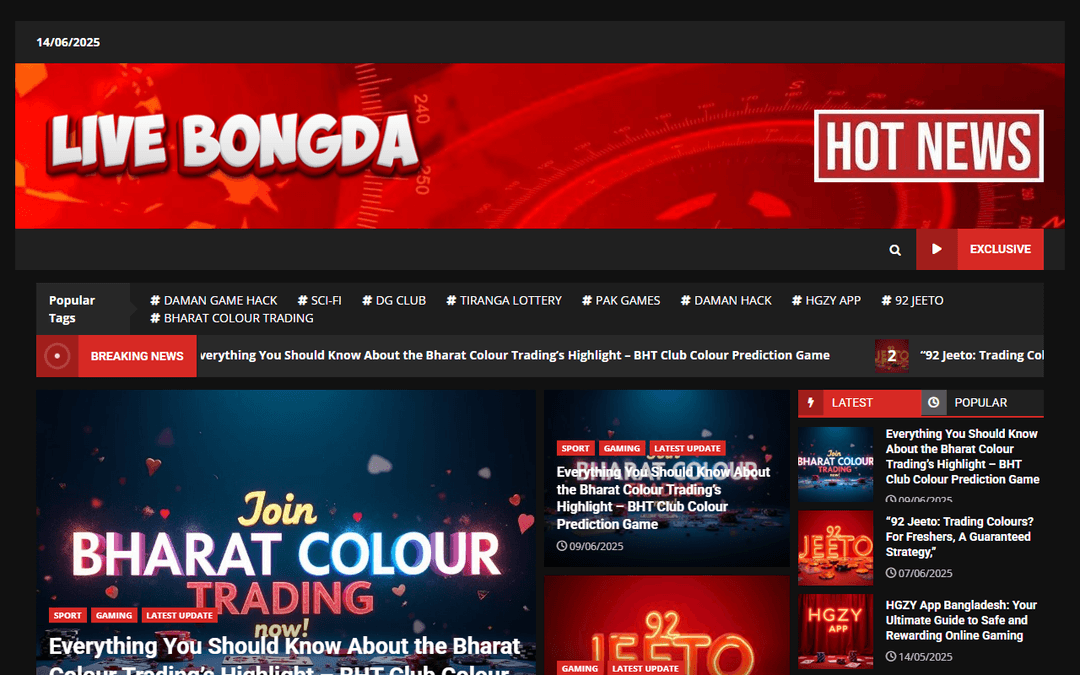livebongda.net publisher screenshot