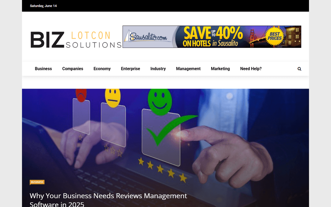 lotconbizsolutions.com publisher screenshot