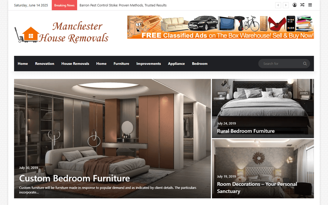 manchesterhouseremovals.com publisher screenshot