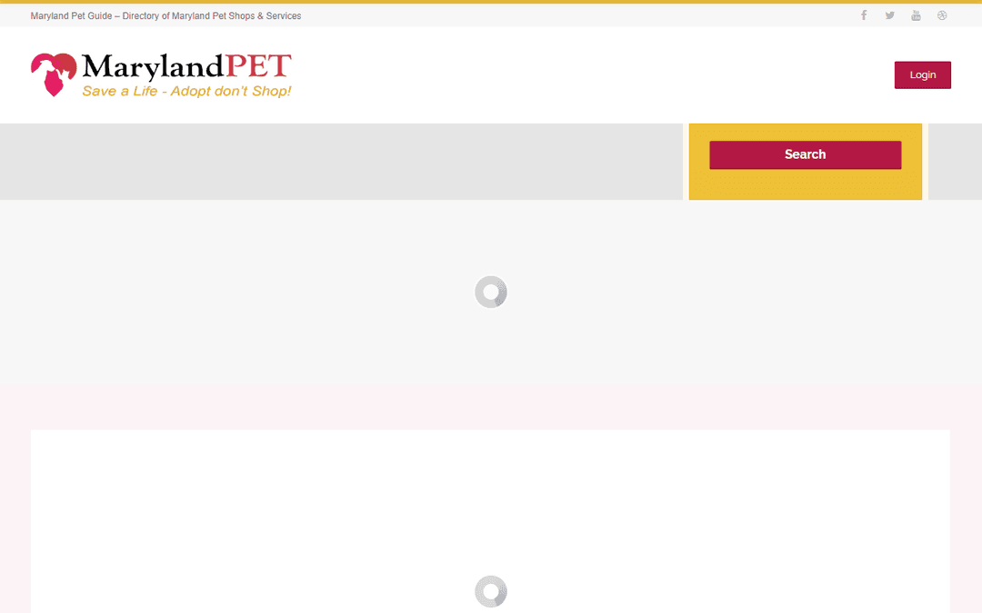marylandpet.org publisher screenshot