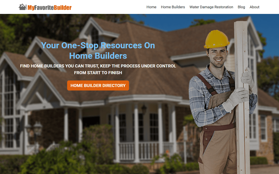 myfavoritebuilder.com publisher screenshot