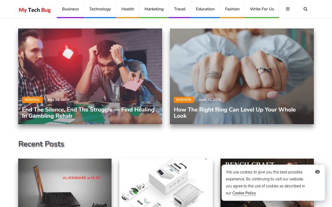 mytechbug.com publisher screenshot