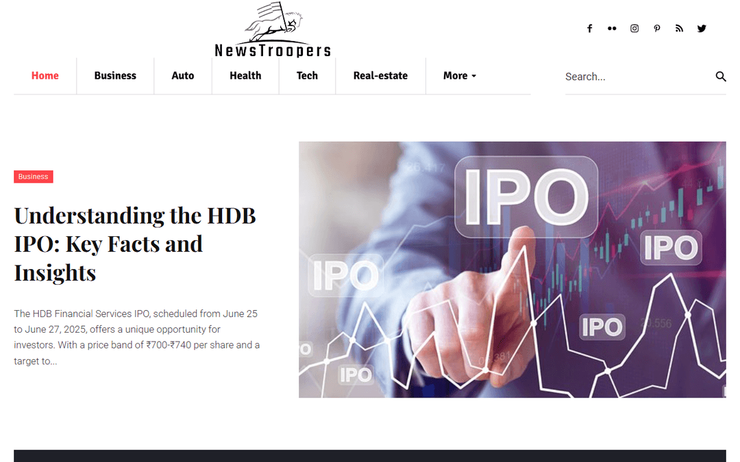newstroopers.com publisher screenshot