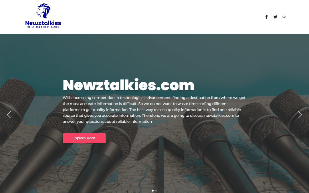newztalkies.co.uk publisher screenshot