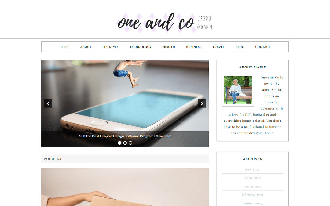 oneandco.com publisher screenshot