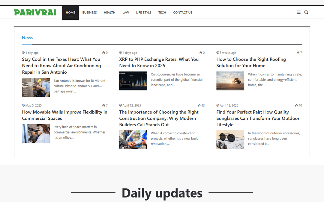 parivrai.org publisher screenshot