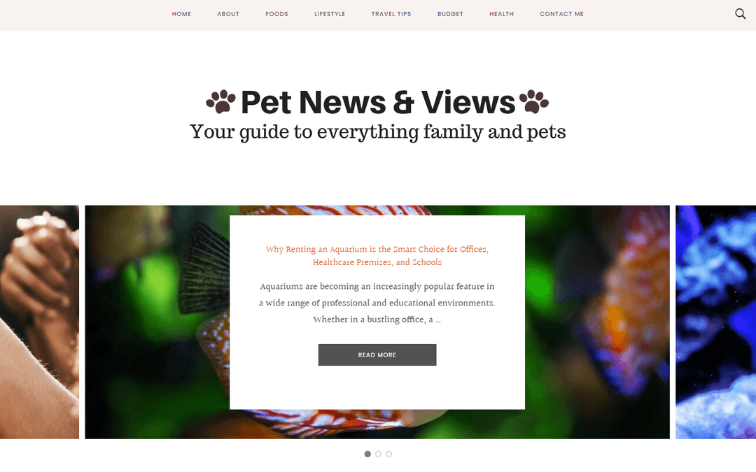 petnewsandviews.com publisher screenshot