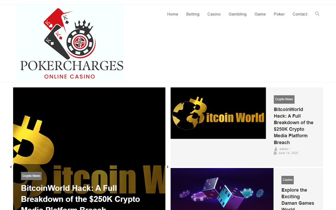 pokecharges.com publisher screenshot