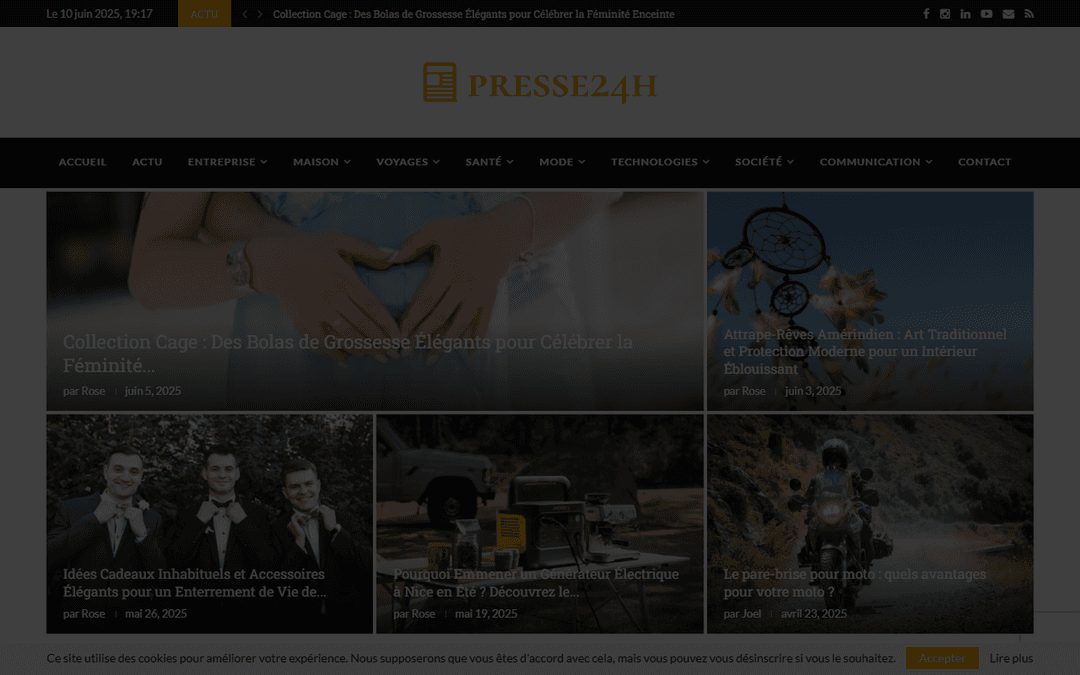 presse24h.com publisher screenshot