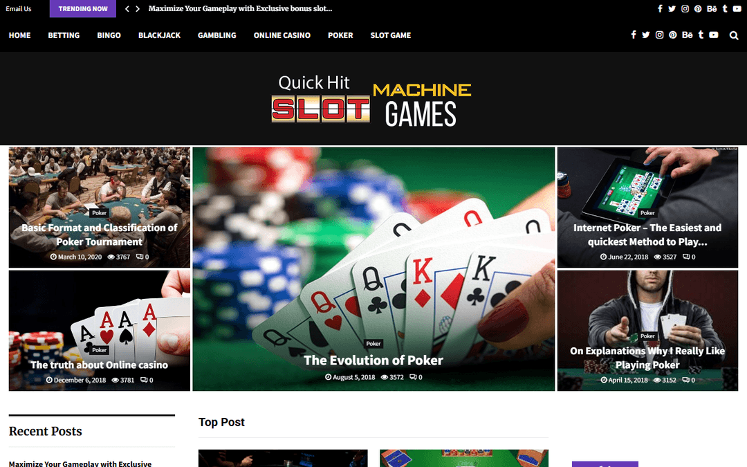 quickhitslotmachinegames.com publisher screenshot