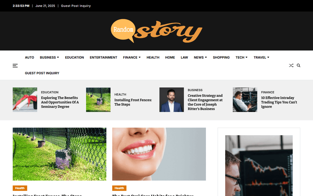 randomstory.org publisher screenshot