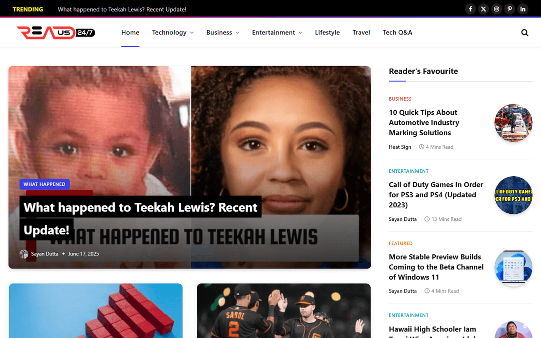 readus247.com publisher screenshot