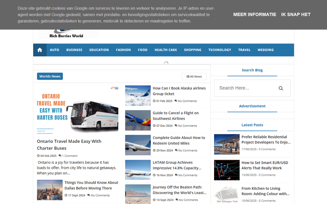 richberriesworld.com publisher screenshot