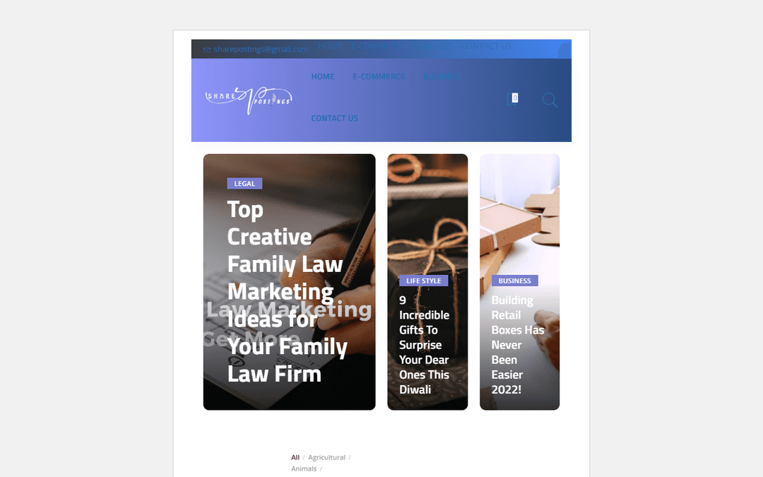 sharepostings.com publisher screenshot