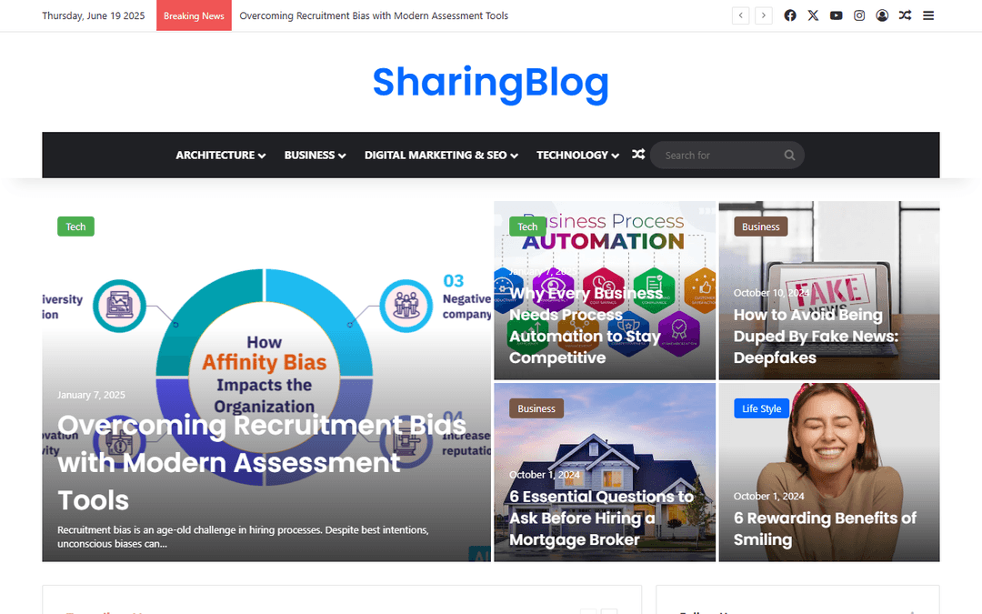 sharingblog.in publisher screenshot