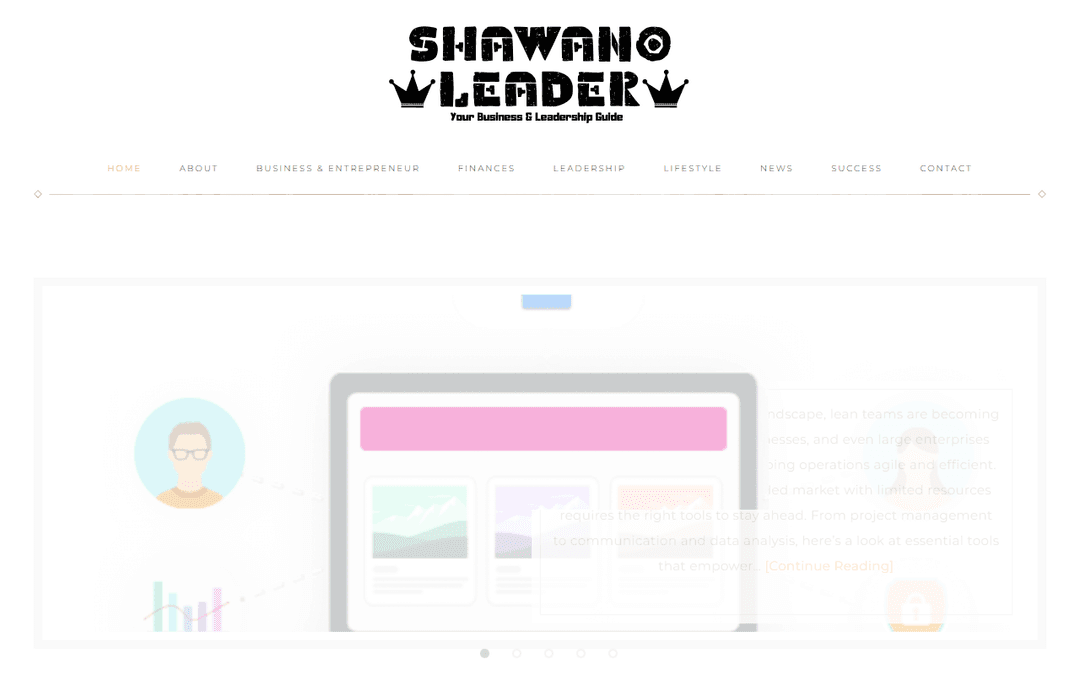 shawanoleader.com publisher screenshot