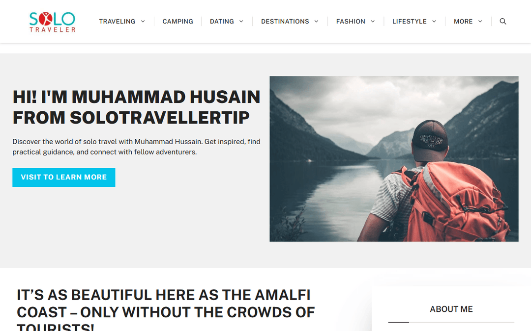 solotravellertip.com publisher screenshot