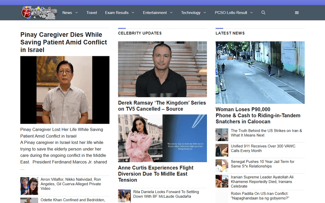 philnews.ph publisher screenshot