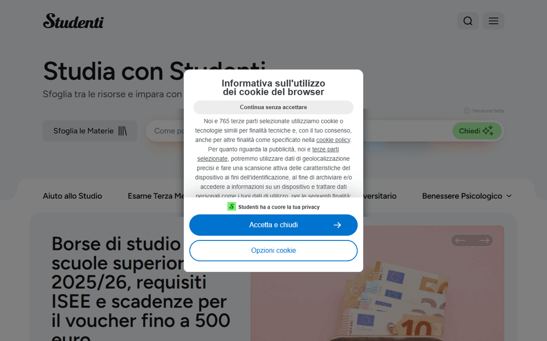studenti.it publisher screenshot