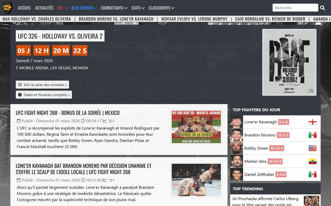 ufc-fr.com publisher screenshot