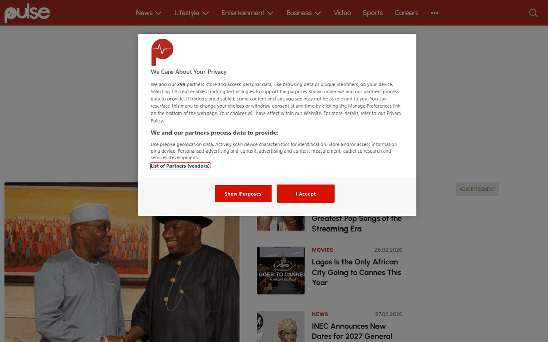 pulse.ng publisher screenshot