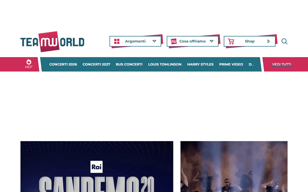 teamworld.it publisher screenshot