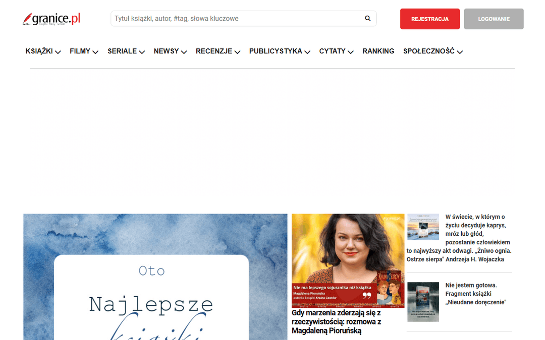 granice.pl publisher screenshot