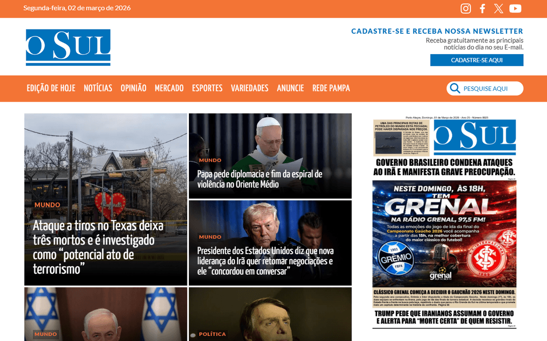 osul.com.br publisher screenshot