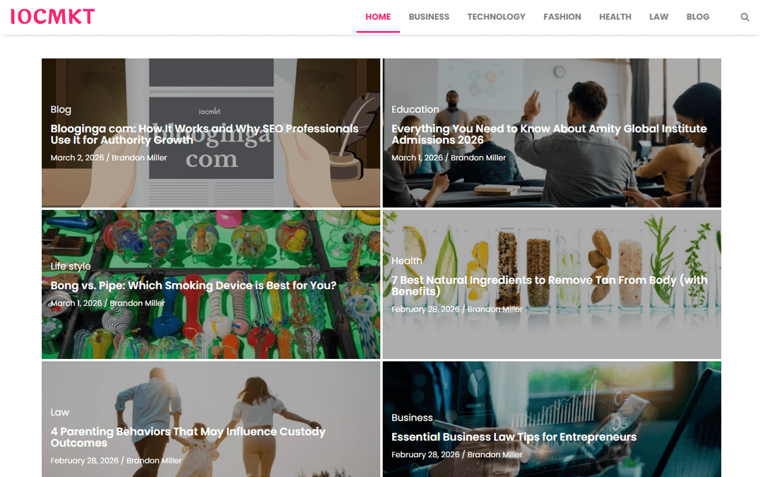 iocmkt.com publisher screenshot