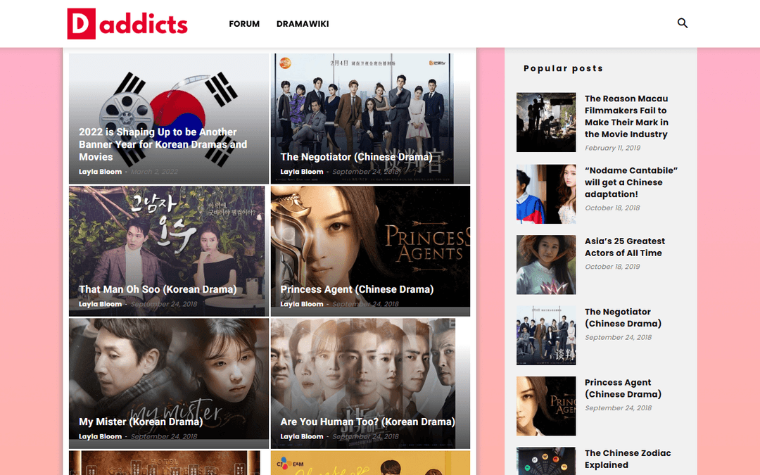 d-addicts.com publisher screenshot