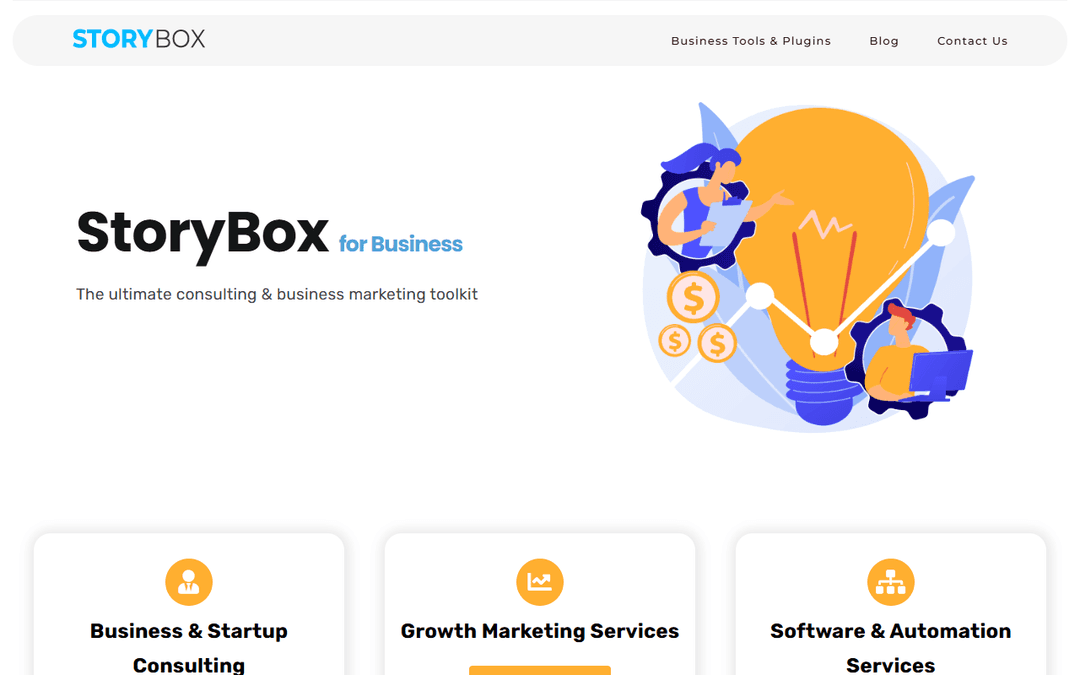 storybox.io publisher screenshot