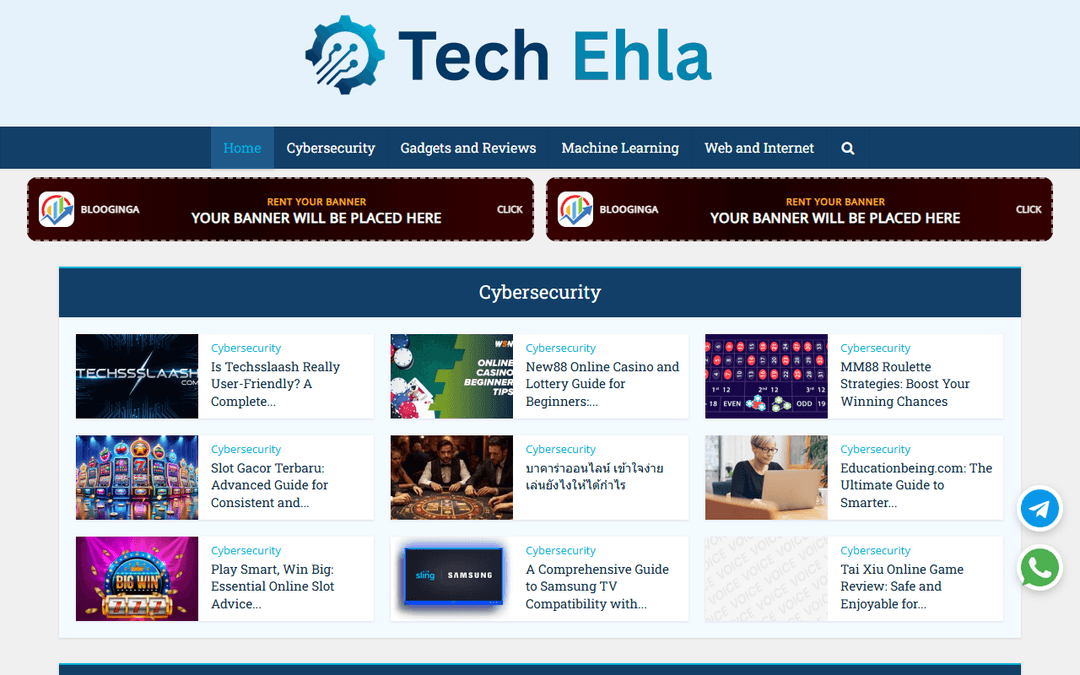 techehla.com publisher screenshot