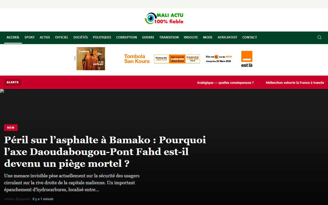 maliactu.net publisher screenshot
