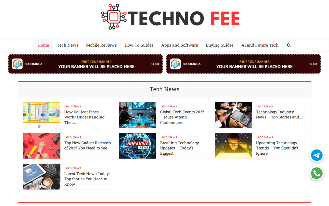technofee.com publisher screenshot